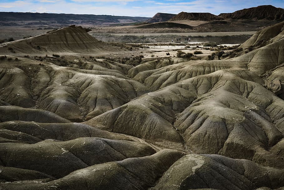 desert, spain, bardenas, scenics - nature, landscape, environment HD wallpaper