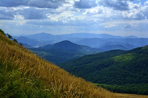 bieszczady, tarnica, beech berdo, mountains, the silence, poland HD wallpaper