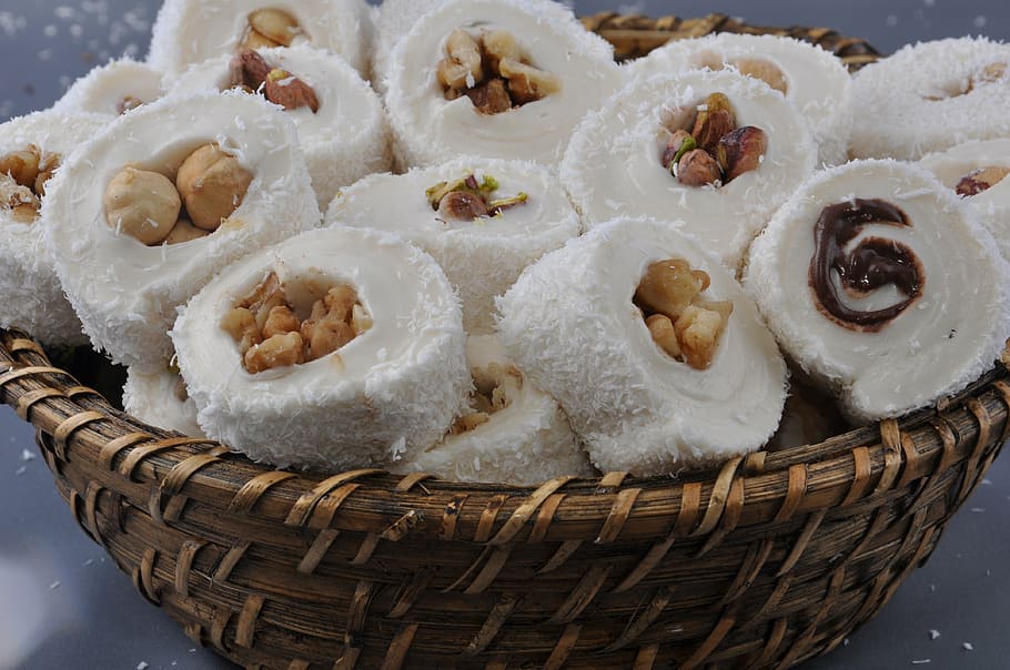 turkish delight, sultan, food, dessert, gourmet, cultures, cake HD wallpaper