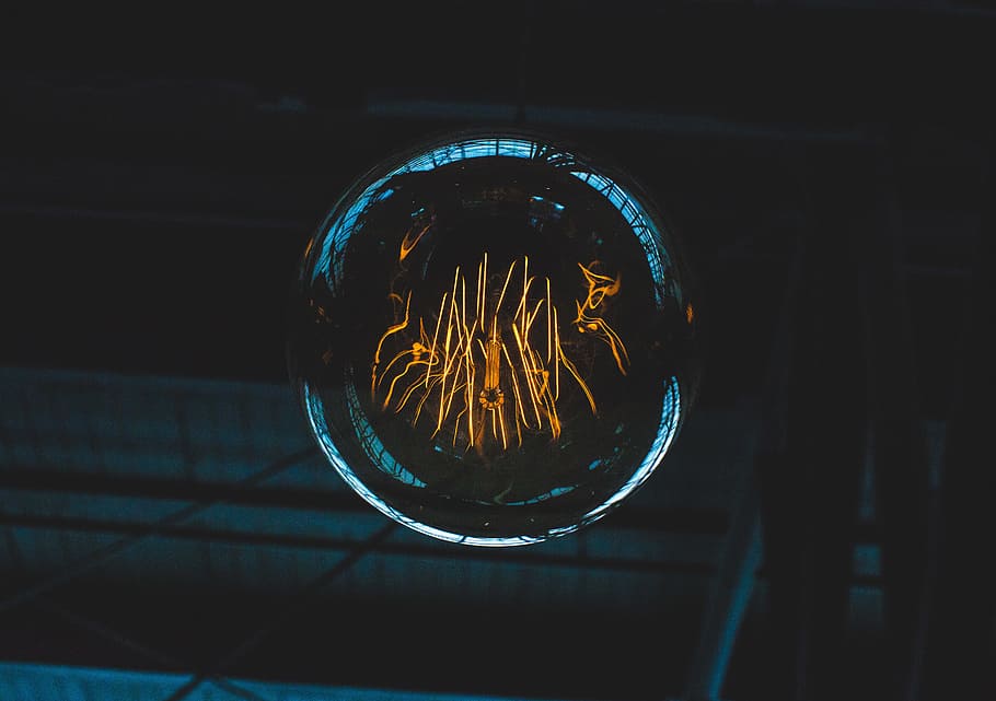 orange lighted pendant decor, glowing, fire - Natural Phenomenon HD wallpaper