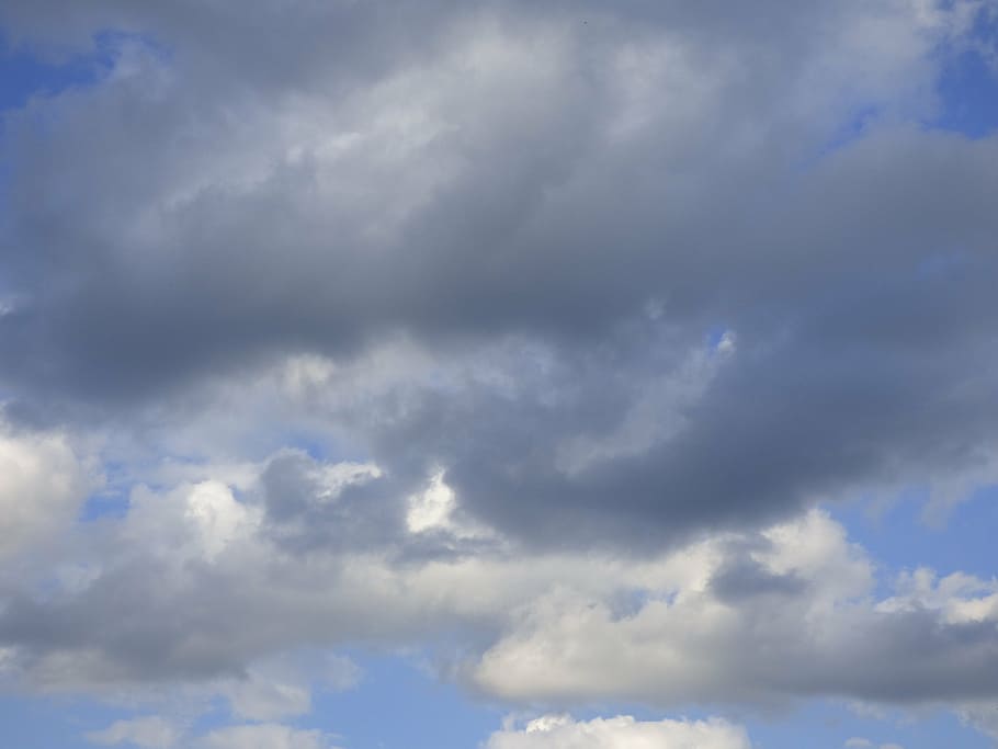 sky, clouds, blue, dark clouds, cloud - sky, beauty in nature HD wallpaper