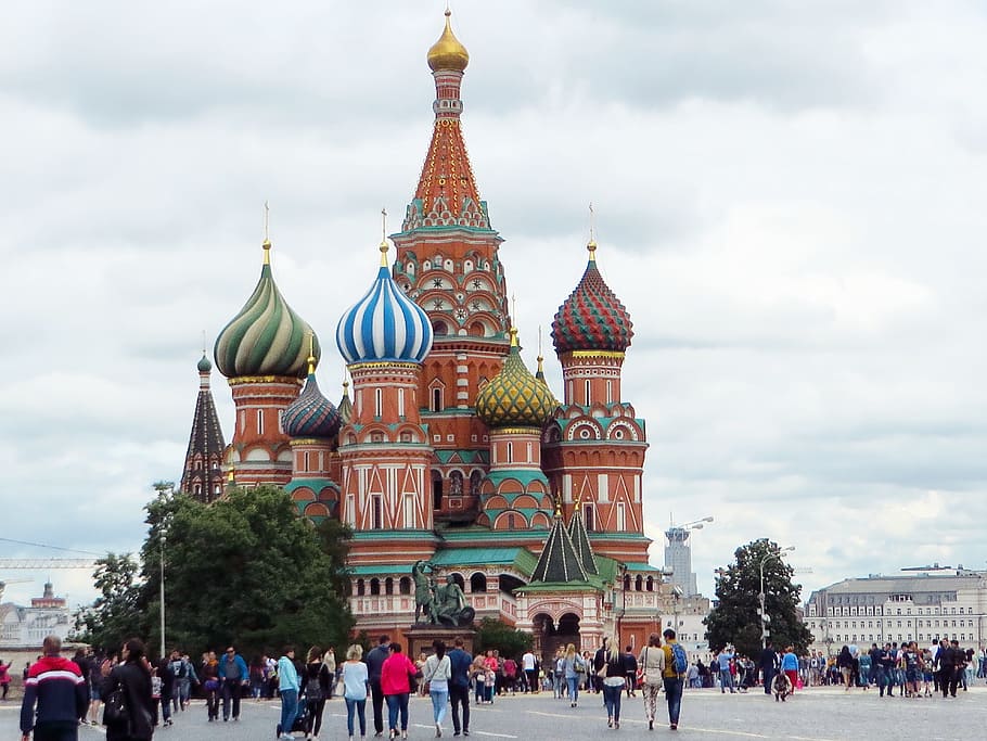 St.Basil's Cathedral Moscow,Russia, st basile, red square, church