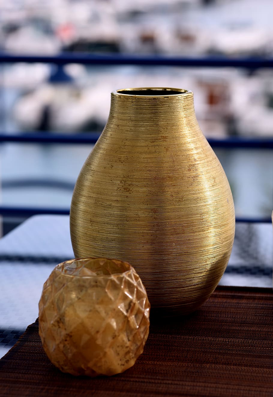 vase, copper, pot, decor, bar, pottery, craft, jug, earthenware, HD wallpaper