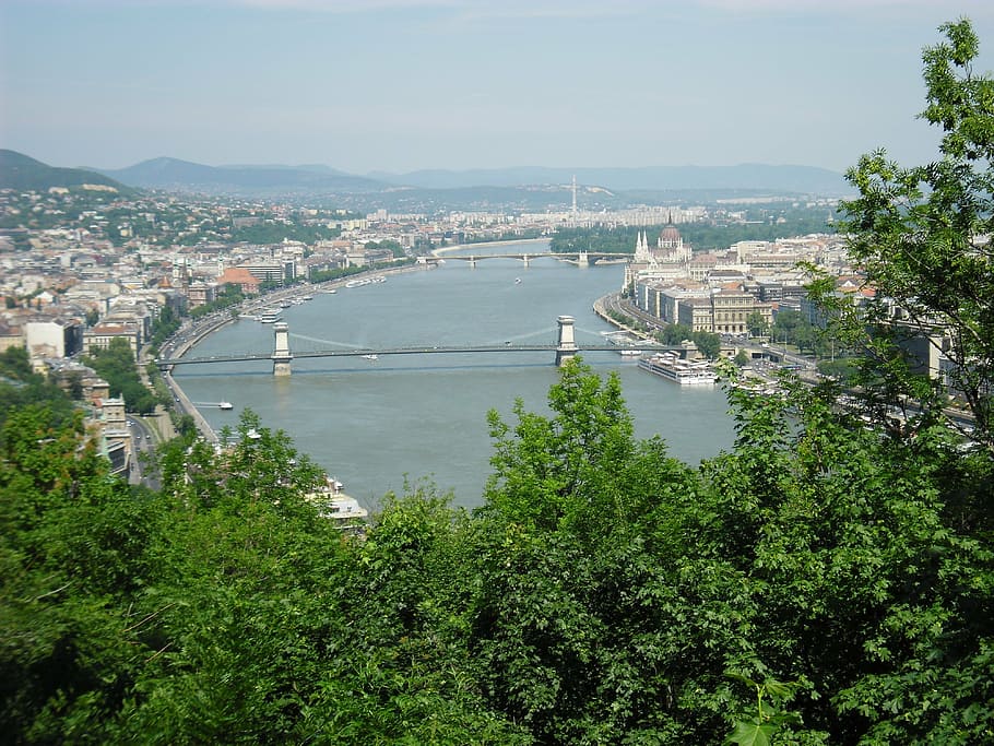 budapest, capital, bridge, danube, built structure, architecture HD wallpaper