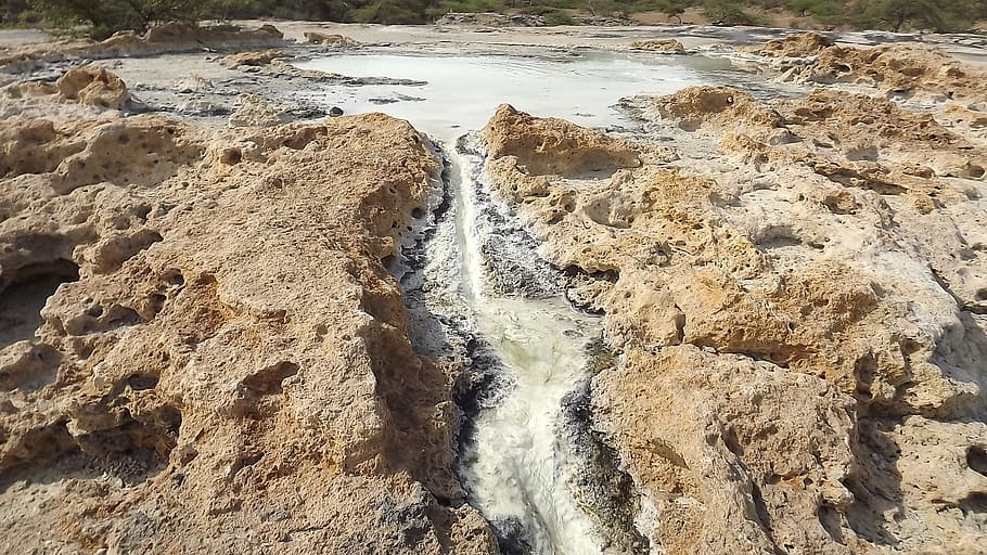 thermal, waters, hot, warm, sulphur, white, prehistoric, falcon HD wallpaper