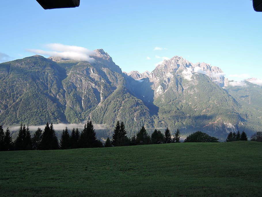 alpine, mountains, summit, lindsberg, panorama, east tyrol HD wallpaper