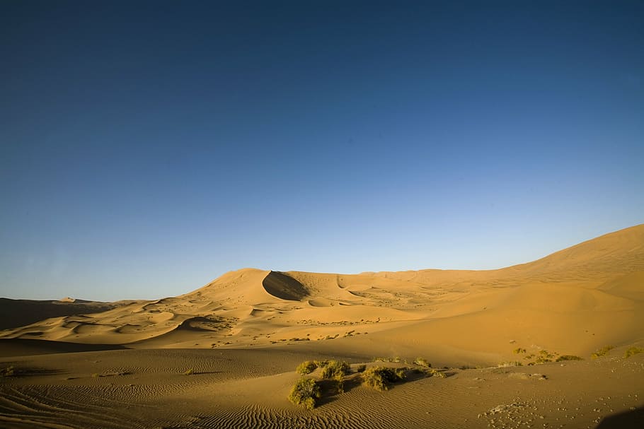 desolate, desert, badanjilin, landscape, scenics - nature, sand HD wallpaper