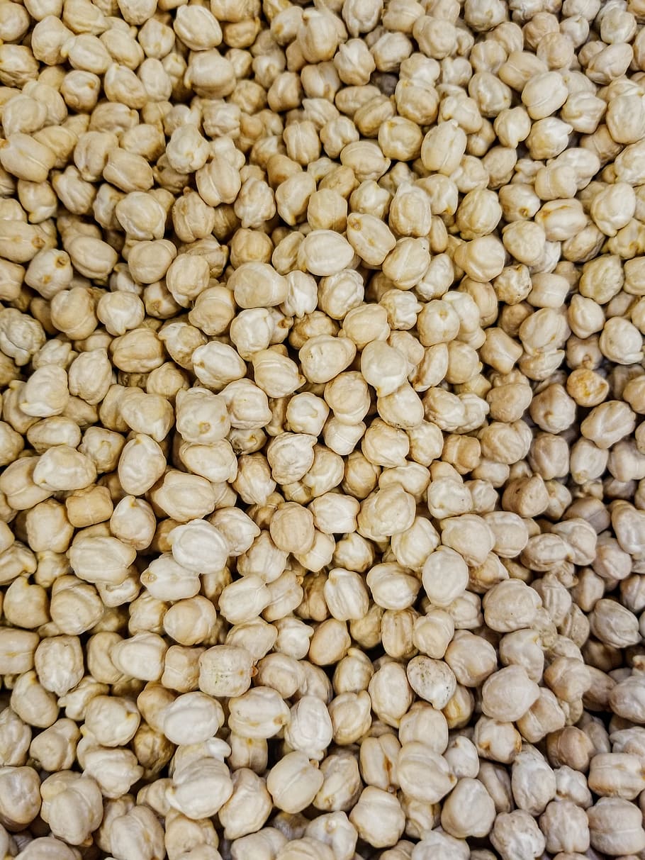 garbanzo, chickpeas, dried, texture, beans, food and drink HD wallpaper