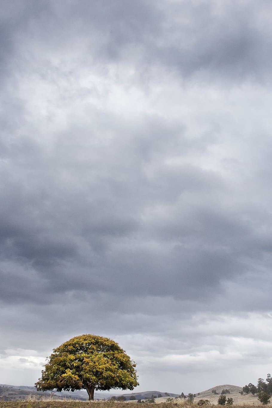 landscape, nature, sky, clouds, bright, cloudy, colors, countryside HD wallpaper