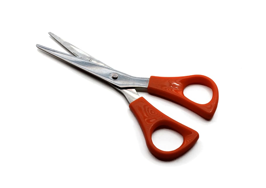scissors, sharp, tool, metal, cutting, office, blade, knife HD wallpaper
