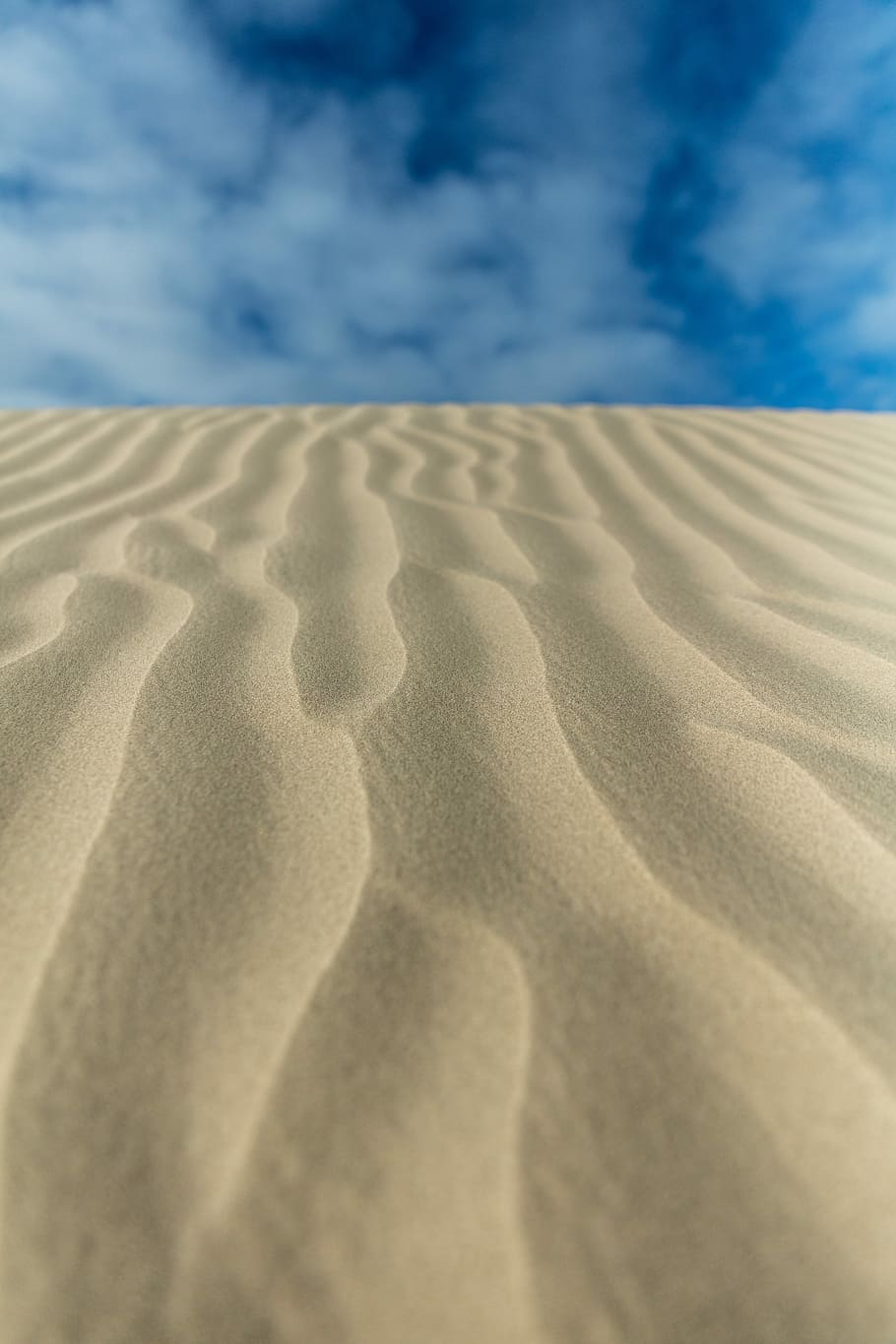 brown sand at daytime, closeup photo of gray sand, dune, ripple HD wallpaper