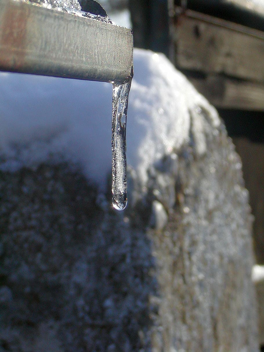 winter, water, ice, icicle, time, peace, cold - Temperature HD wallpaper
