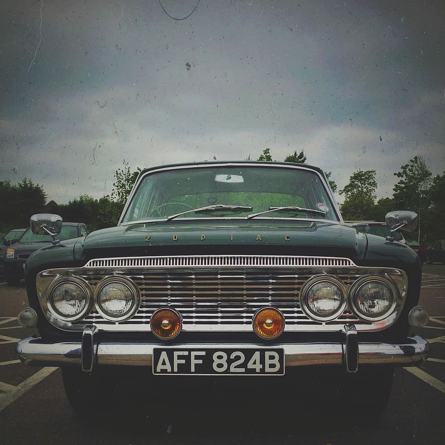 Car, Oldtimer, Grunge, Automobile, vehicle, transportation HD wallpaper