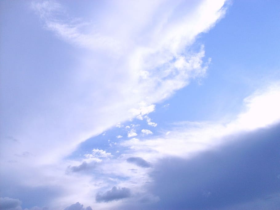 Sky, Clouds, Cloudscape, Weather, blue, meteorology, heavens HD wallpaper