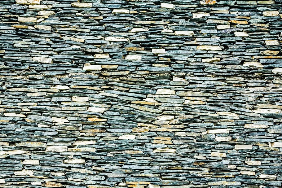 gray, brown, and white concrete rock wall, brickwork, architecture HD wallpaper