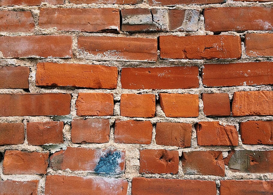 brick, wall, brick wall background, texture, old, brickwork HD wallpaper