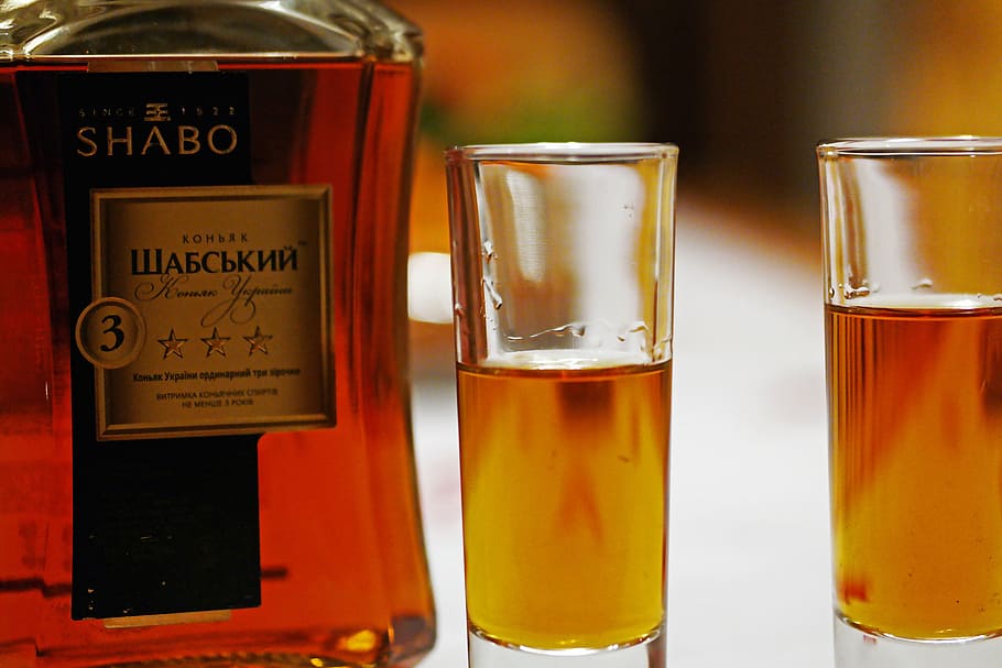 alcohol, concentrated, drink, brandy, refreshment, food and drink HD wallpaper