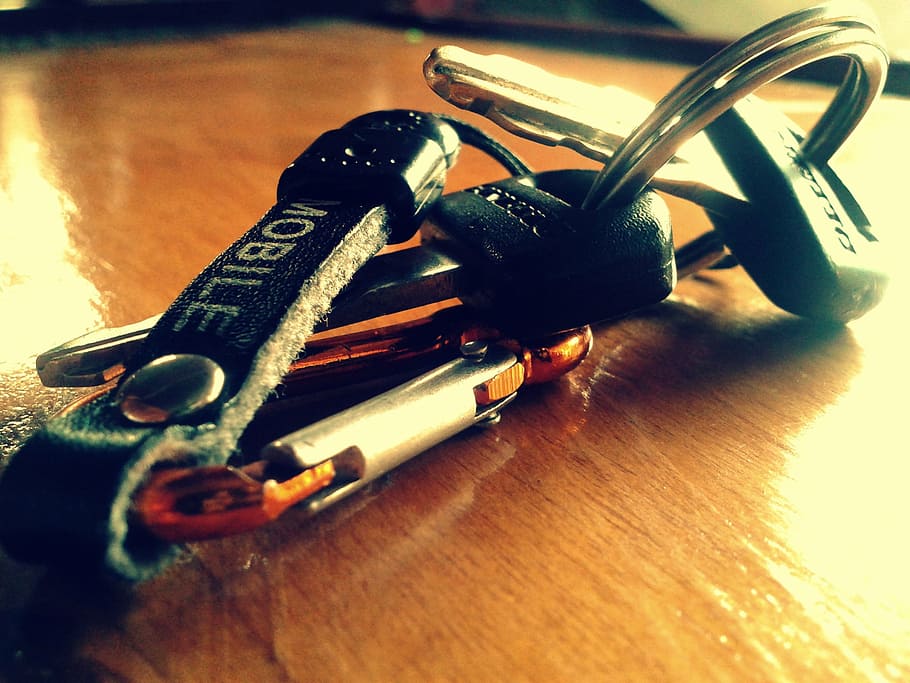 keys, security, vehicle keys, keychain, equipment, close-up HD wallpaper