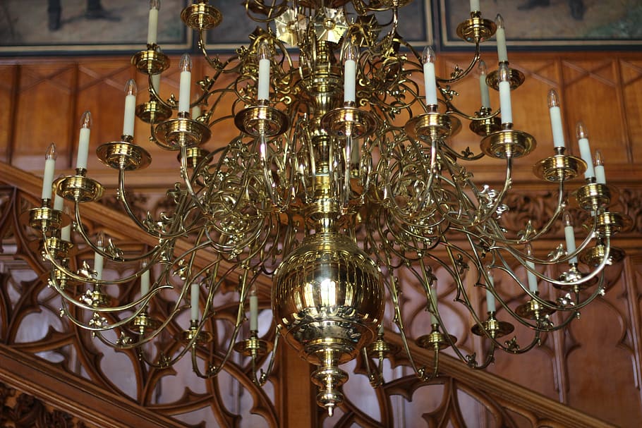 chandelier, monument, lighting, architecture, decoration, electric Lamp HD wallpaper