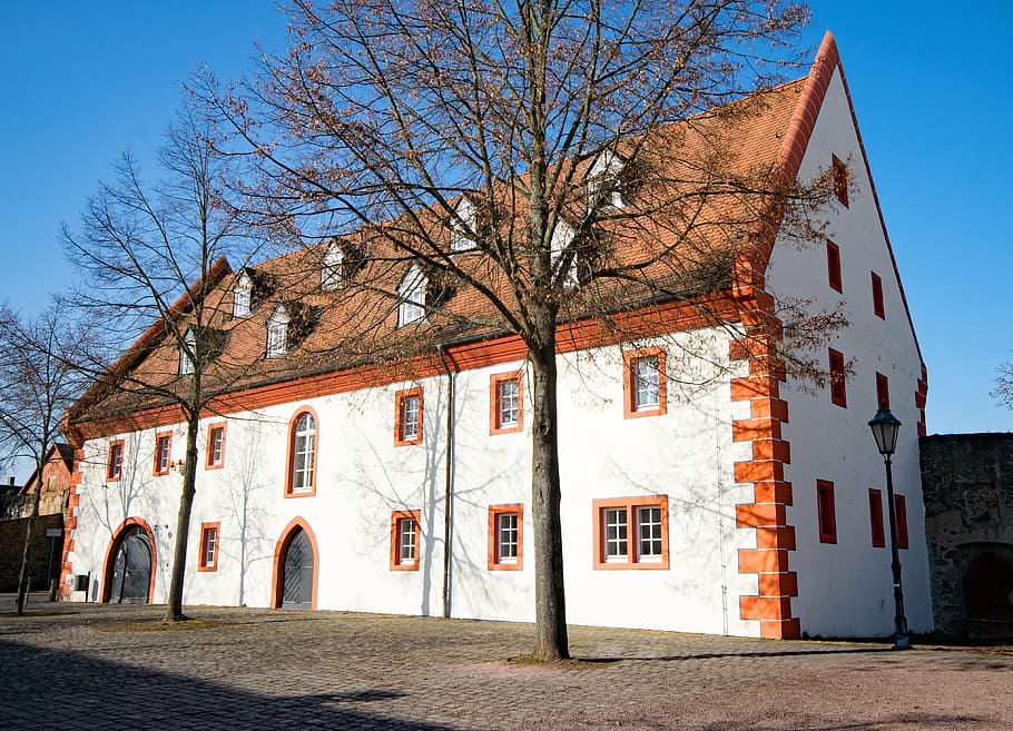 hanau, steinheim, hesse, germany, old town, castle, places of interest HD wallpaper
