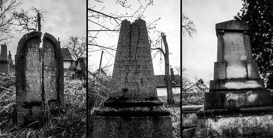 cemetery, abandoned, graveyard, old, tomb, stone, death, ancient HD wallpaper