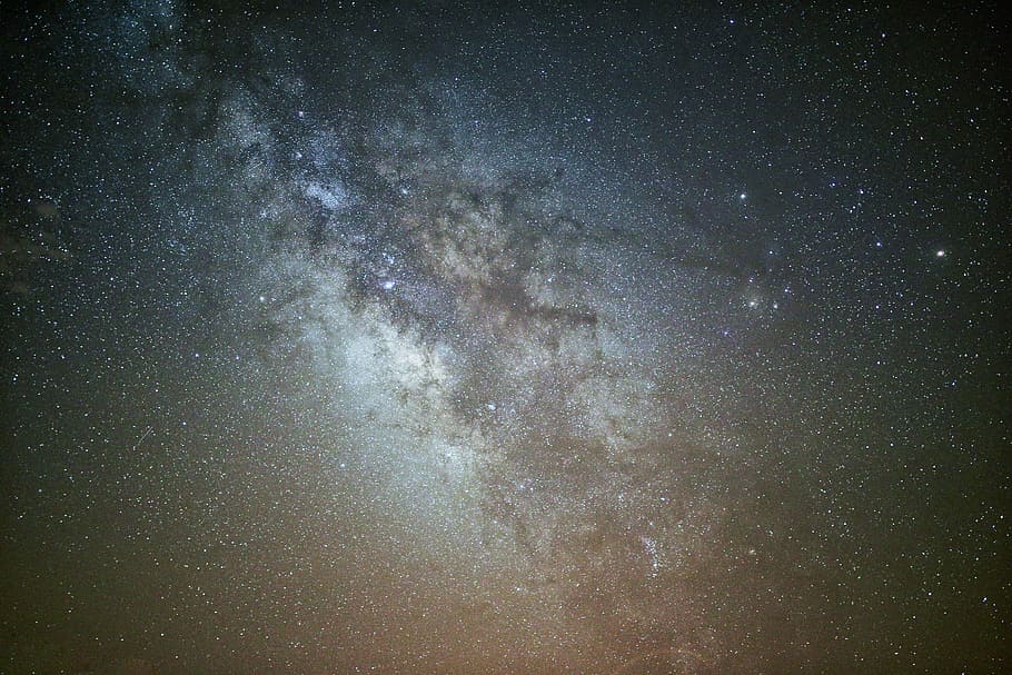 photo of milky way galaxy, astronomy, constellation, dreamy HD wallpaper