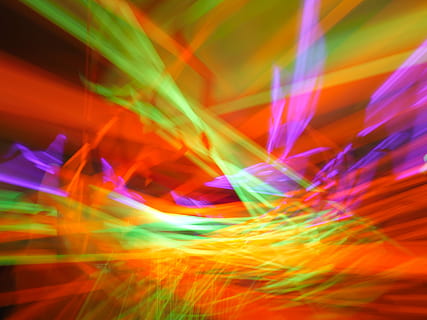 multicolored wallpaper, assorted-color lights time lapse photography HD wallpaper