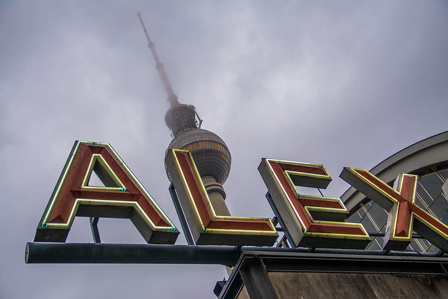 Alexanderplatz, Berlin, Tv Tower, capital, germany, places of interest, HD wallpaper