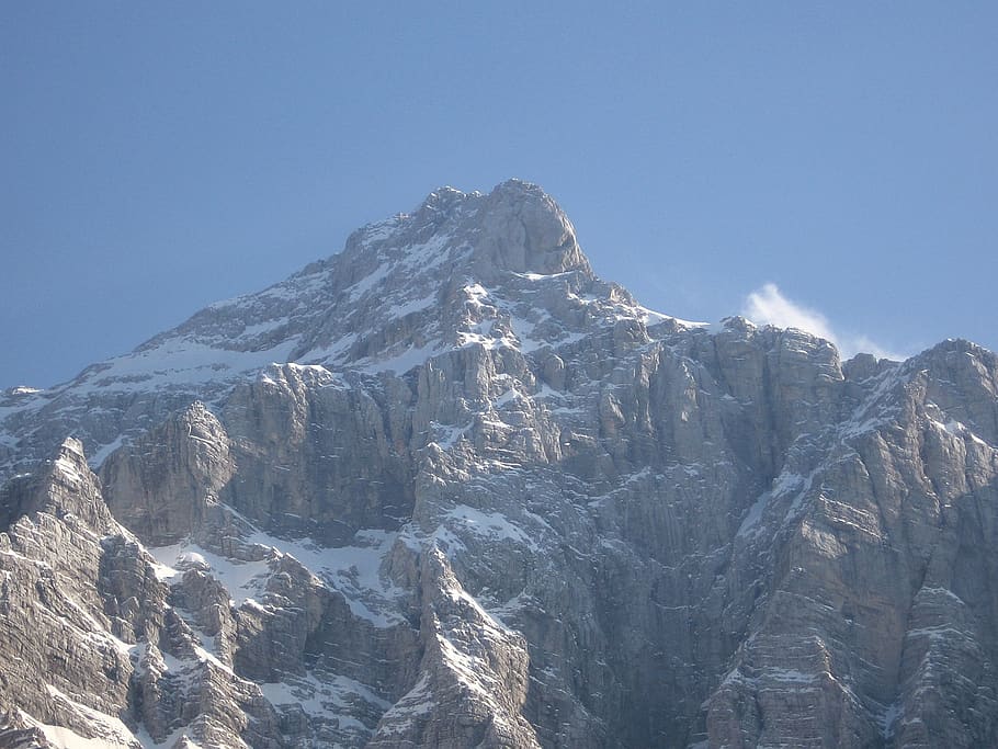 massif, jumbo, mountain summit, triglav national park, rock wall, HD wallpaper