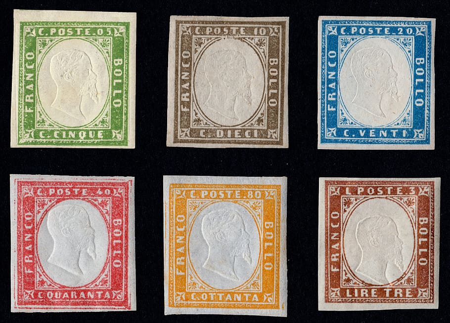 stamps, rare colours, com en photos frame, no people, close-up HD wallpaper
