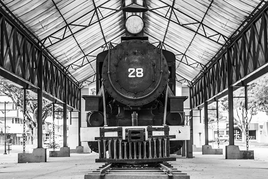 train, old, est, station, railway station, architecture, built structure HD wallpaper