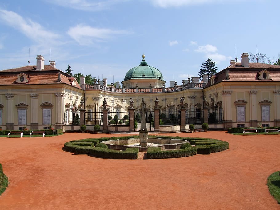 Castle, Buchlovice, architecture, history, building exterior HD wallpaper