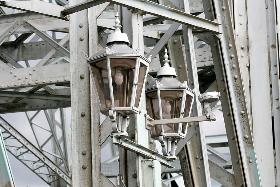 Bridge, Lamp, Lantern, Architecture, street lamp, technology