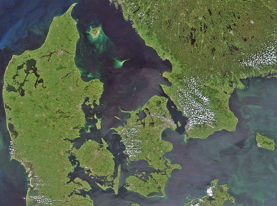 Jutland and Denmark, photos, geography, isles, nordic, public domain