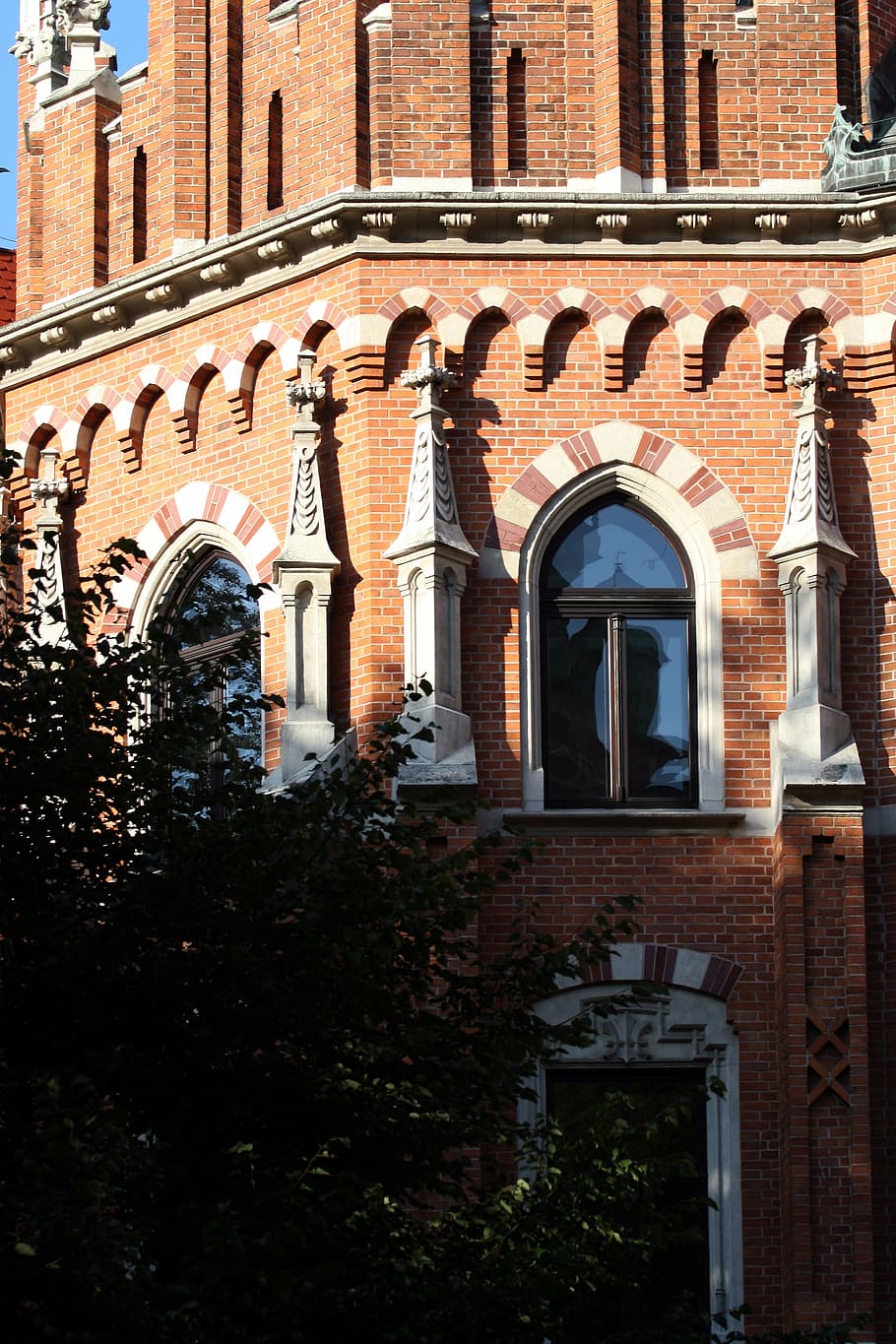 brick, stonework, architecture, traditional, european, krakow poland HD wallpaper