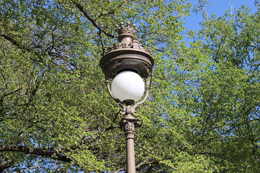 light, floor lamp, iron, lighting, sky, luminaire, lantern HD wallpaper