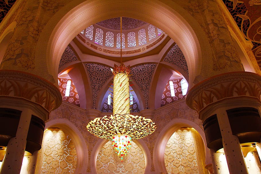 interior, design, amazing, pray, muslim, sheikh zayed grand mosque