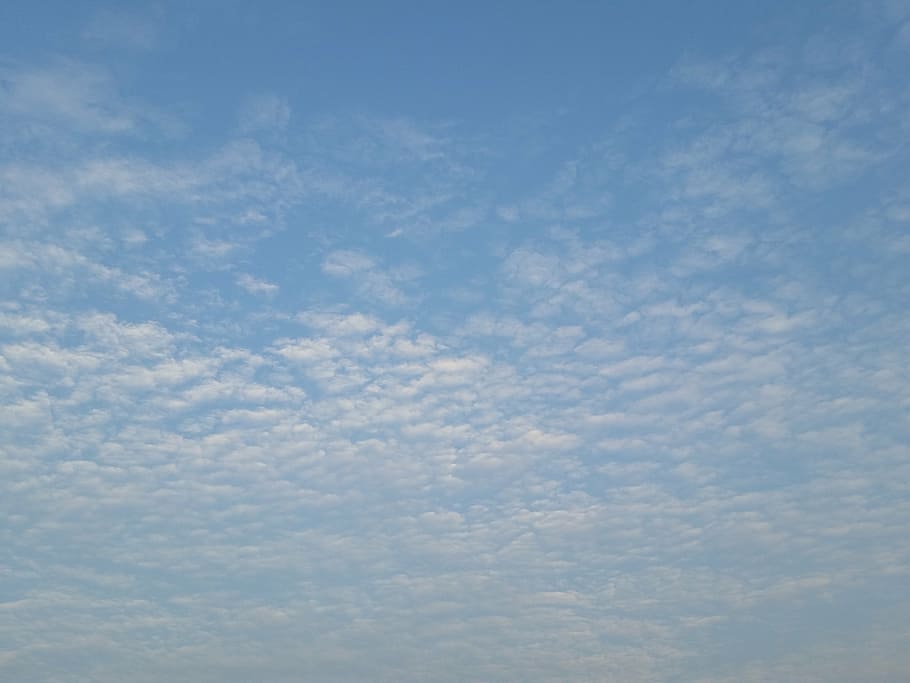sky, clouds, blue, nature, weather, air, backgrounds, day, outdoors HD wallpaper