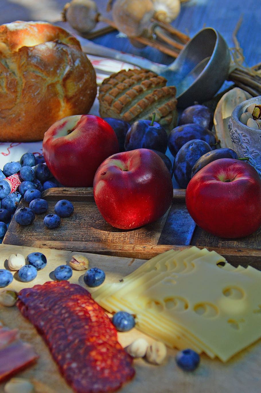 food, fruit, mixed, kitchen, health, still life, food and drink HD wallpaper