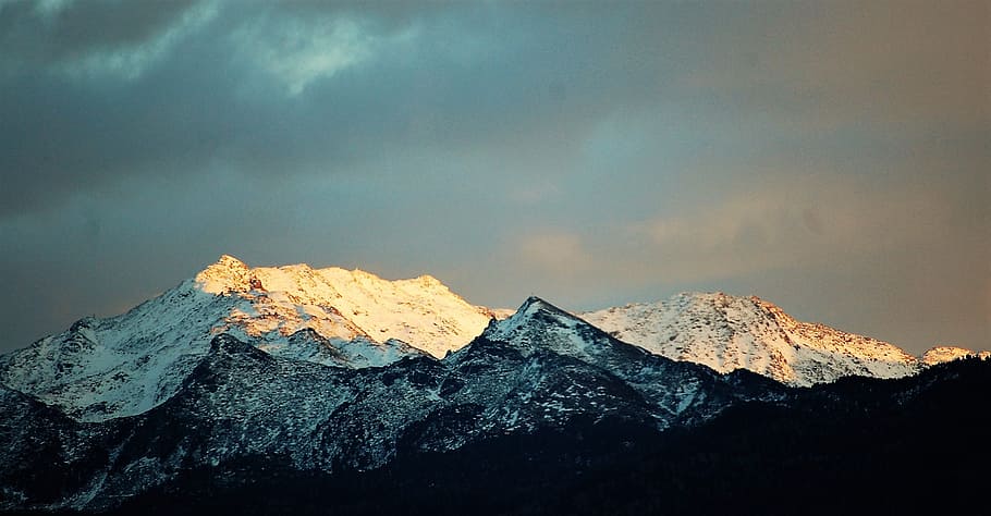 mountain, landscape, alpine, sky, scenics - nature, mountain range HD wallpaper