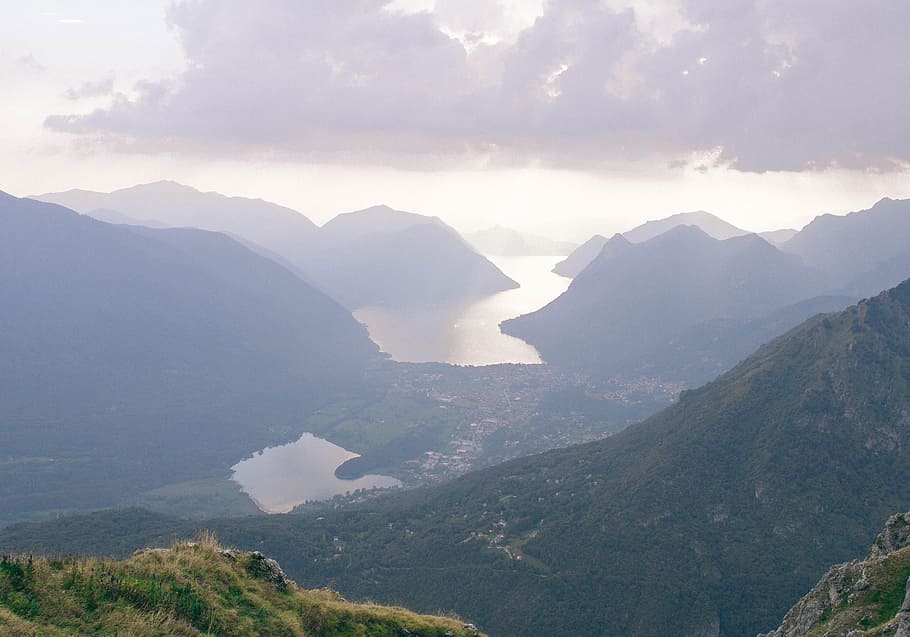 nature, landscape, mountain, clouds, sky, travel, adventure HD wallpaper