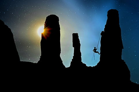 light, dawn, landscape, sunset, adventure, backlit, dark, dusk HD wallpaper