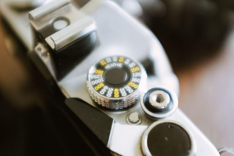 Old blurry camera, objects, technology, close-up, macro, equipment HD wallpaper