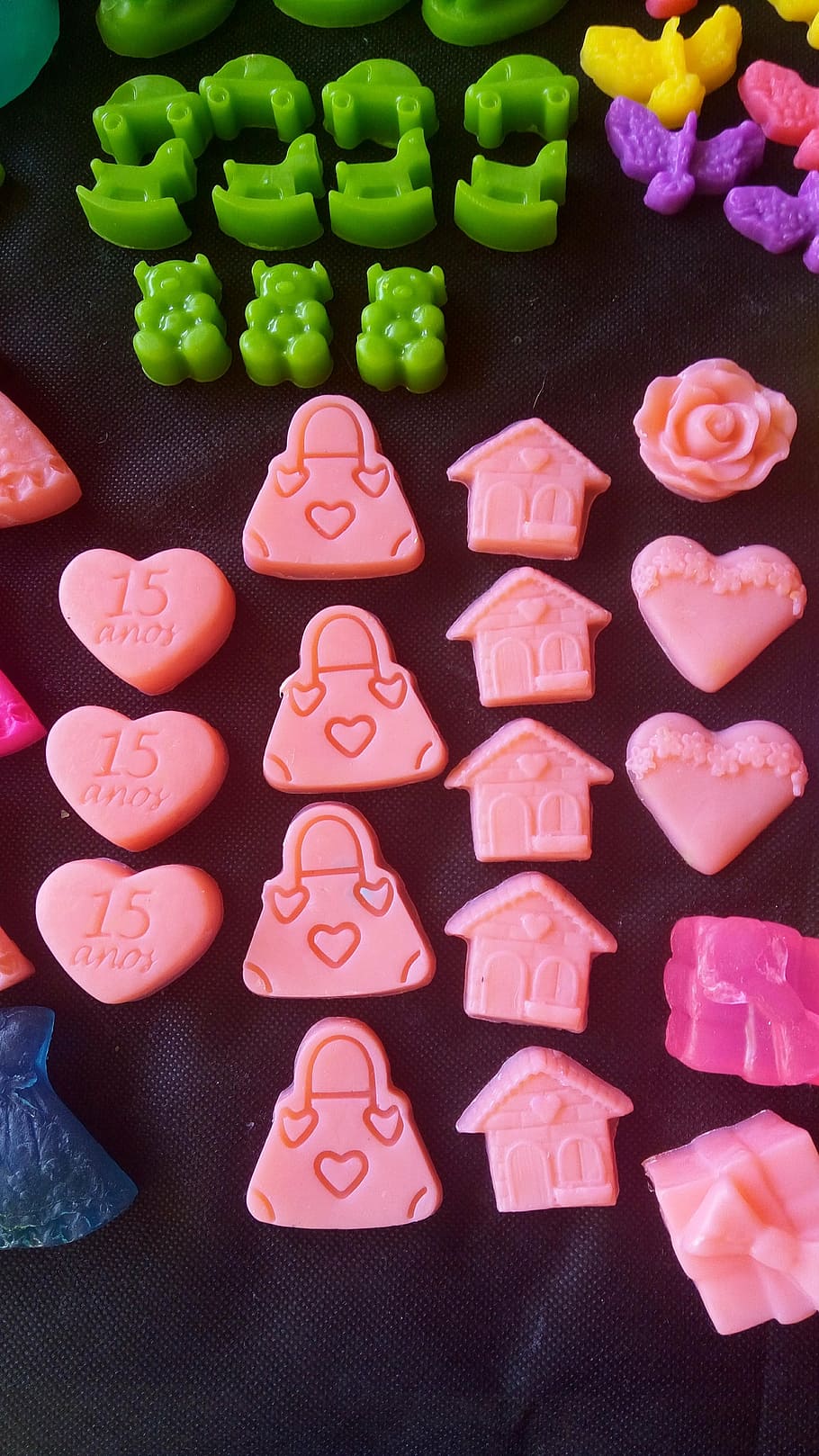 Candy Hearts Sweets Dessert Love Hd Wallpaper