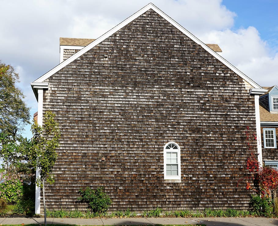 home, facade, canada, halifax, wood, window, construction, architecture HD wallpaper