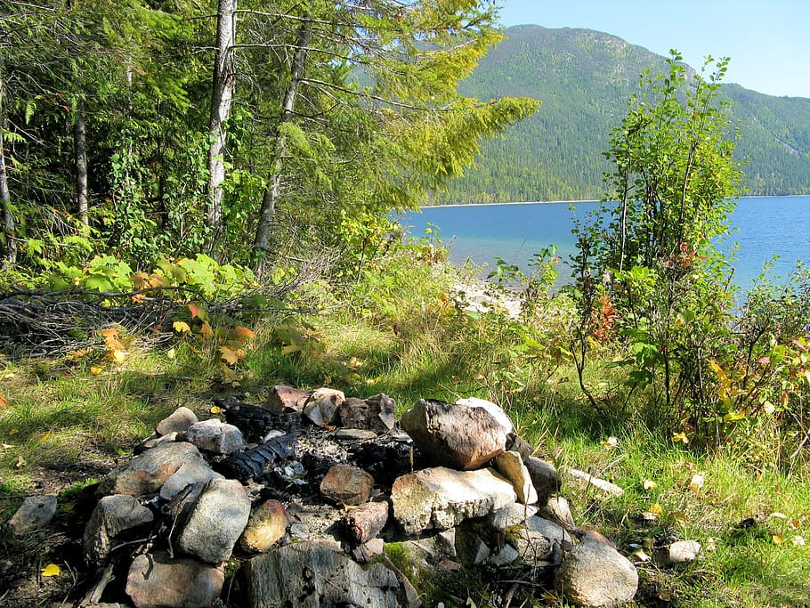 Wilderness, Campfire, Camping, outdoor, adventure, expedition HD wallpaper