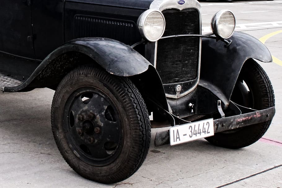 oldtimer, auto, automotive, old car, mode of transportation HD wallpaper