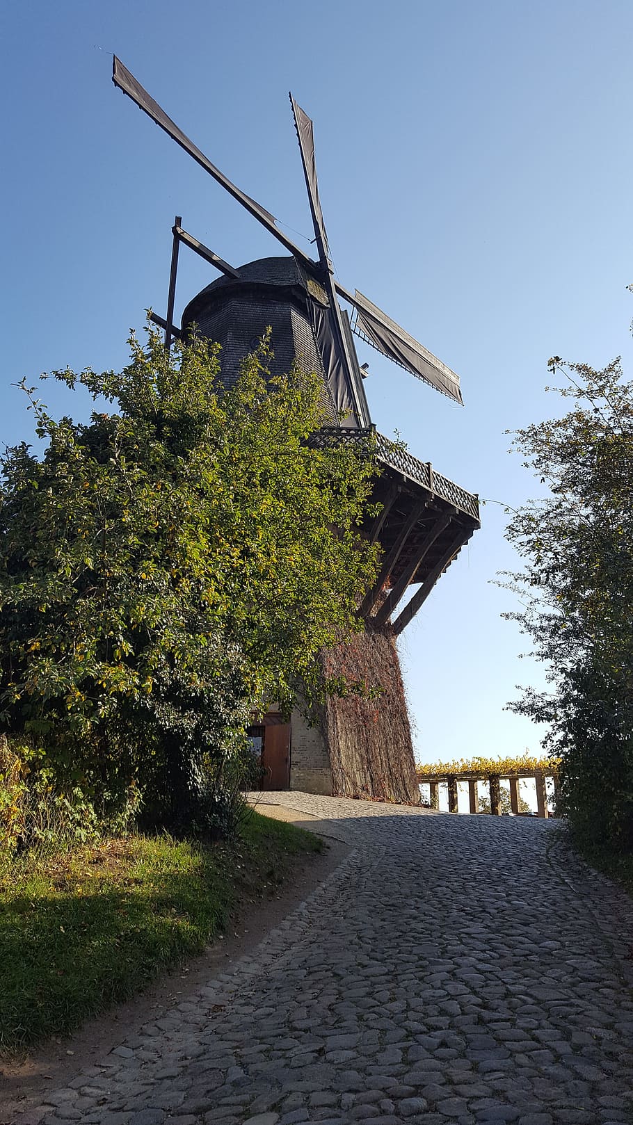 windmill, old, german, europe, countryside, historic, rural HD wallpaper