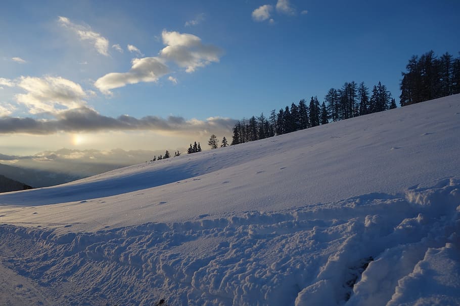 landscape, snow, winter, cold temperature, sky, scenics - nature HD wallpaper