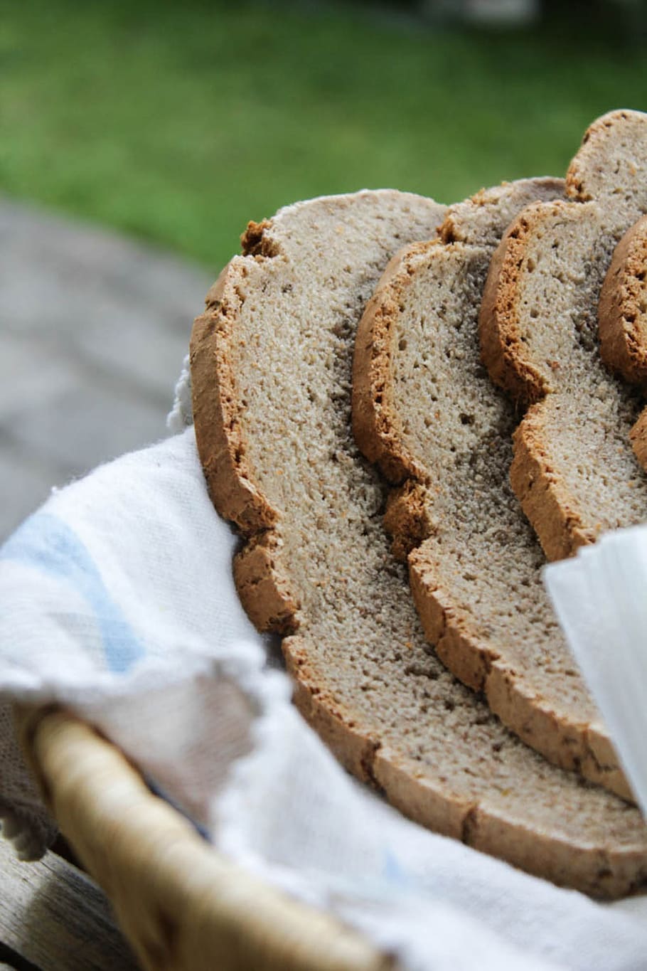 bread, breadbasket, cloth, pastries, food, food and drink, baked HD wallpaper